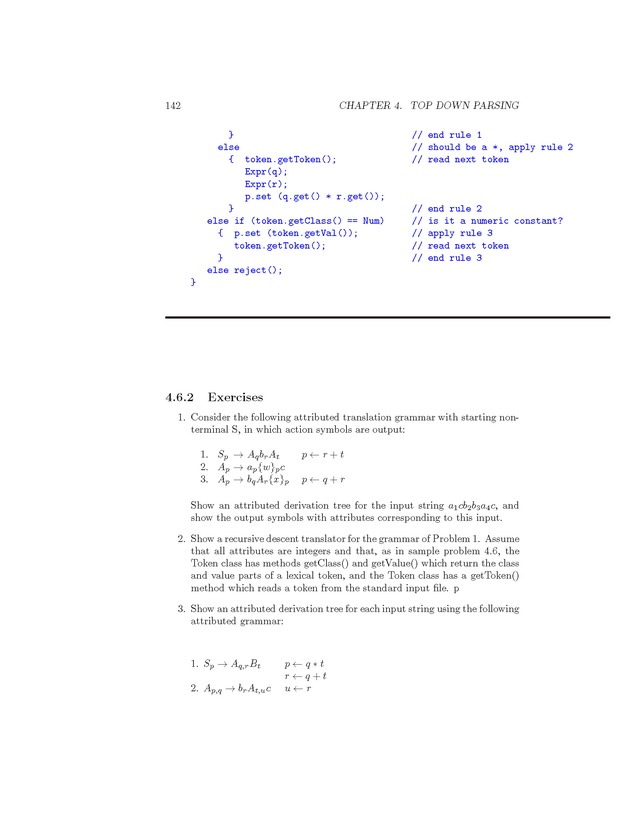 Compiler Design: Theory, Tools, and Examples - Page 142